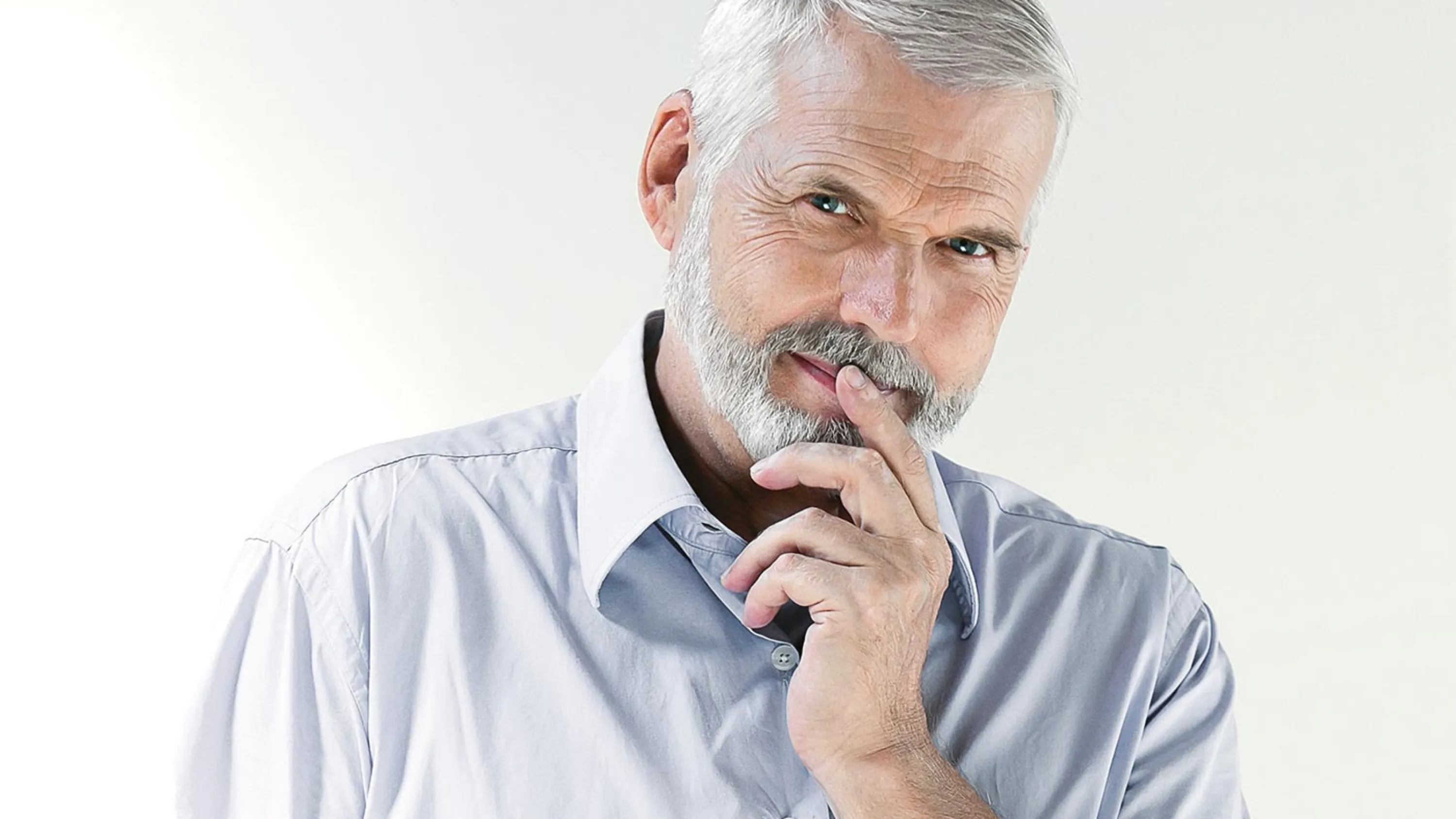 Porträt junger Senior