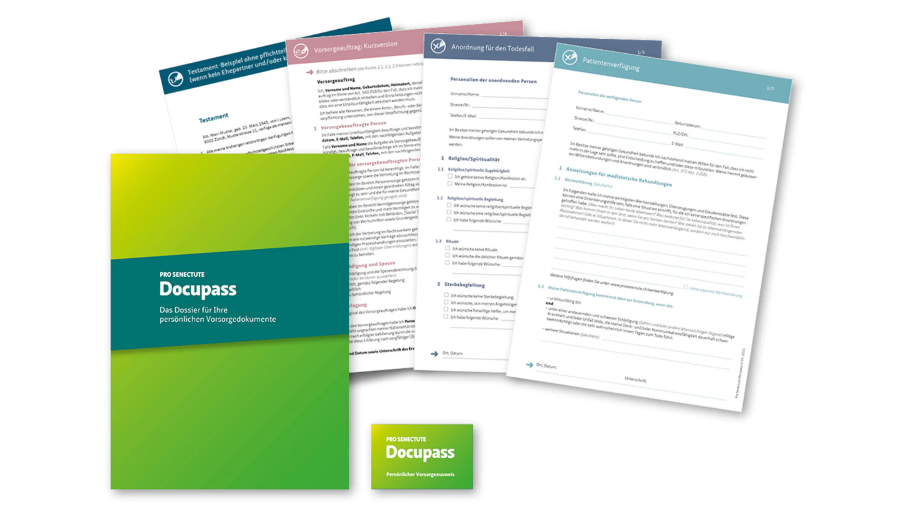 Tutti i documenti contenuti nel Docupass